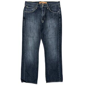 Men’s AGAVE Waterman Relaxed Straight Jeans In "Death Valley" | Size 32
